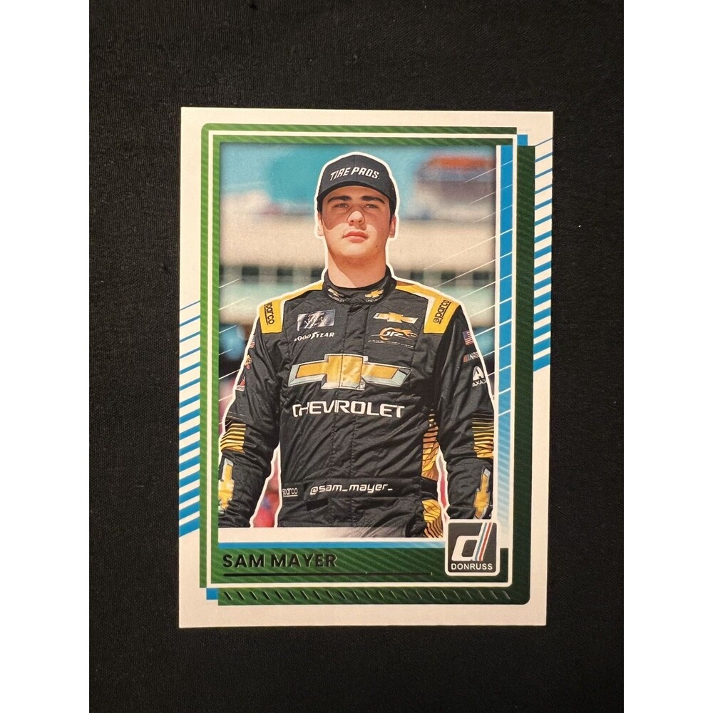 2025 Donruss Racing Sam Mayer #20 EX NASCAR Panini